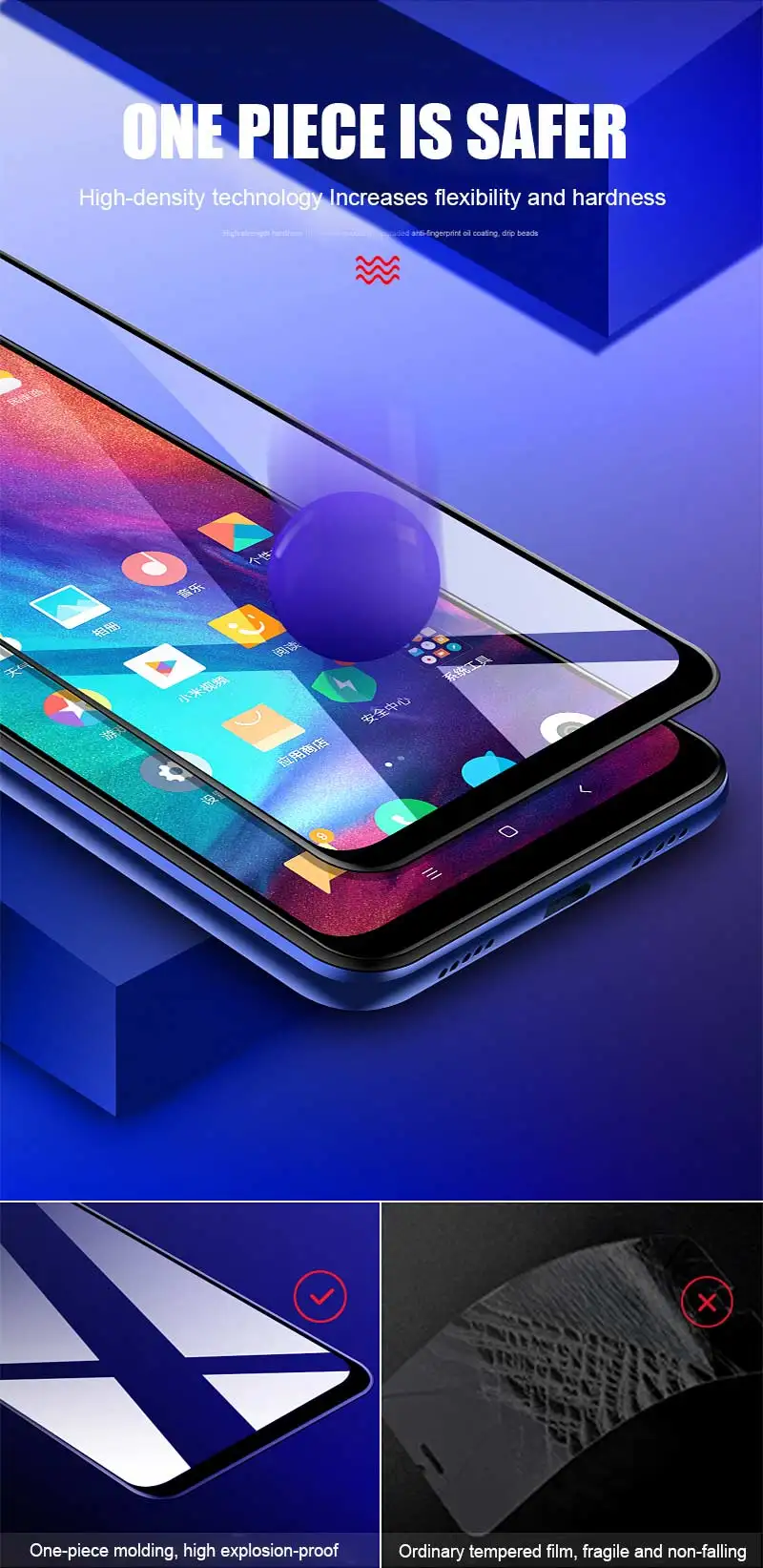 9D полное Защитное стекло для Xiaomi Redmi Note 8 7 6 Pro Защита экрана для Xiaomi Redmi 7 6 6A 5 Plus защитное стекло