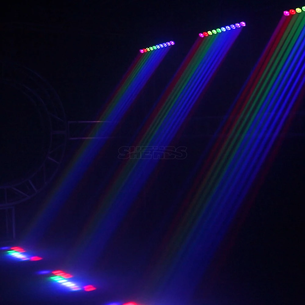 LED 10x40W RGBW 4in 1    Ʈ,   DJ    Ƽ   ÷ξ ȿ  , 1 , 2 