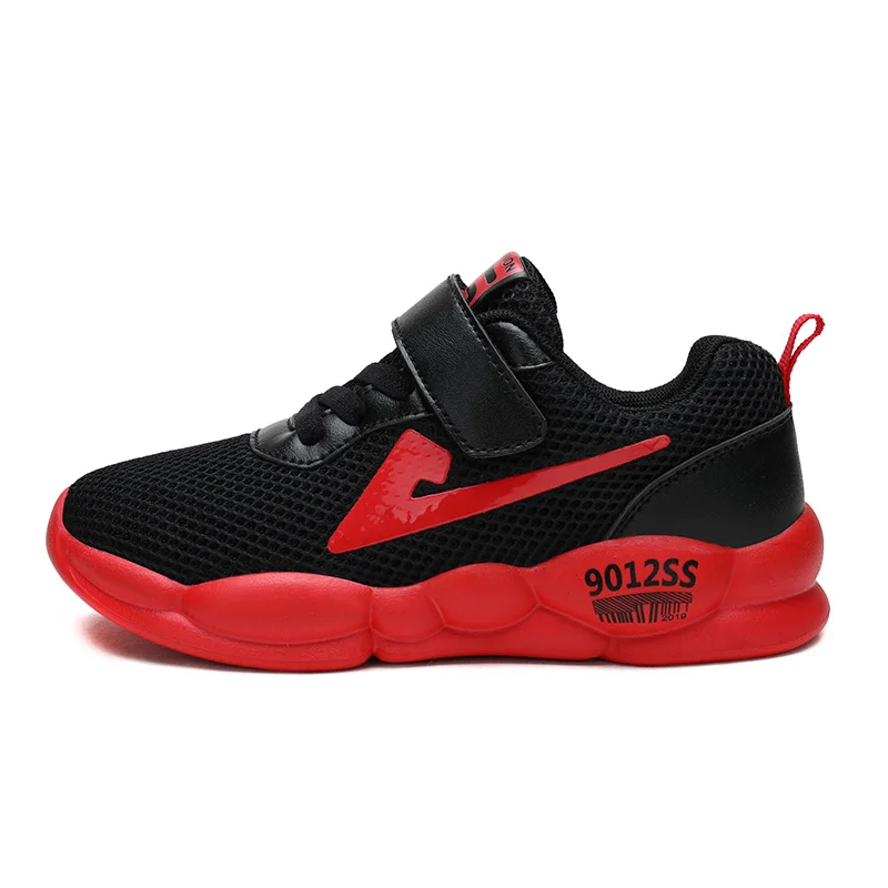 Red Sport Kids Sneakers For Children Casual Shoes Kids Sneakers Boys Shoes Girls Sneakers Running Trainers sapato infantil - Цвет: Red