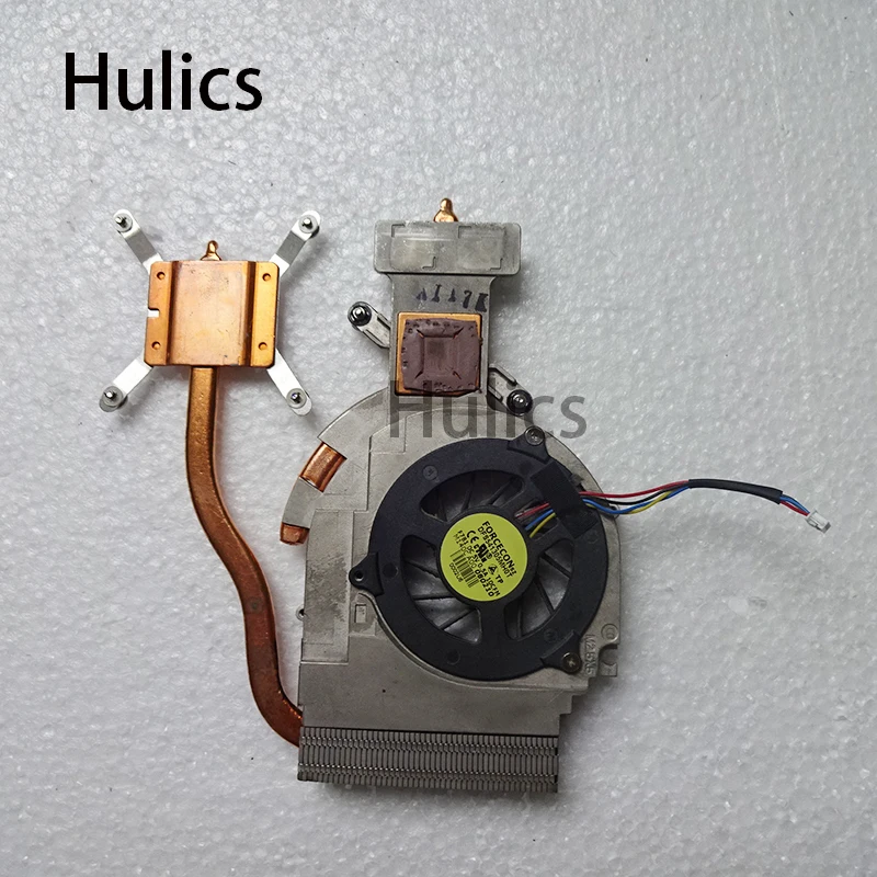 Hulics для Dell Studio 1558 CN-02X6C1 CN-0644D0 CN-0W956J ноутбук Процессор Охлаждающий радиатор с вентилятором