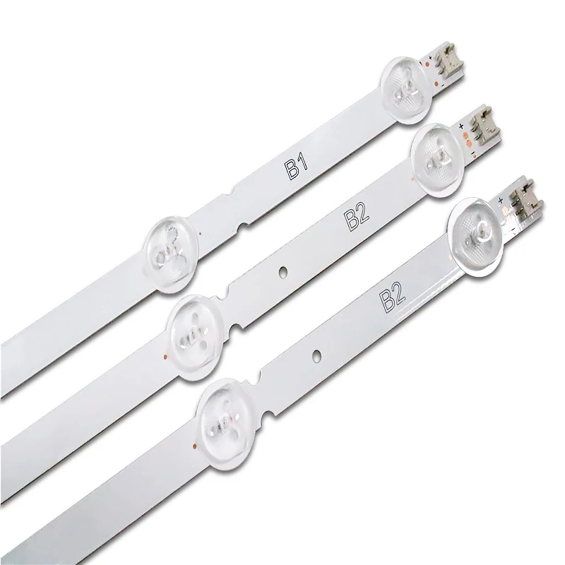 fita de led com 7led 630mm para