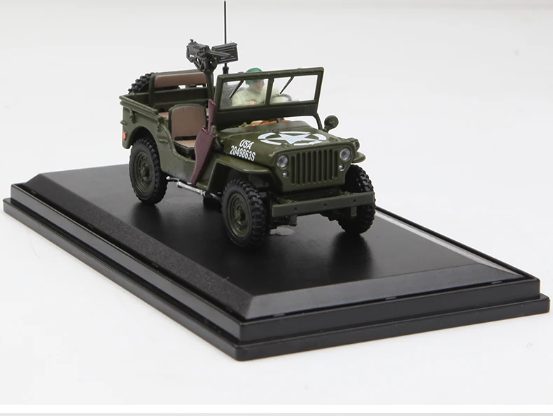 1:43 модель автомобиля из сплава для США Willis Jeep