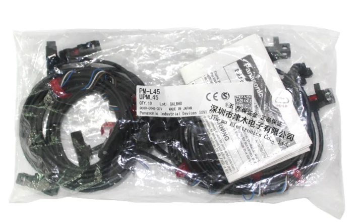 

Тип слота фотоэлектрический выключатель PM-L45 с заменяемым датчиком PM-L44 с 1 м кабель