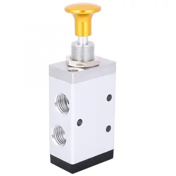 

Shut-off Valve Air Valve Two-Position Three-Way Hand Valve Aluminum Alloy Pneumatic Tool G1/8 Inch 3R210-08 Electric Magnetic