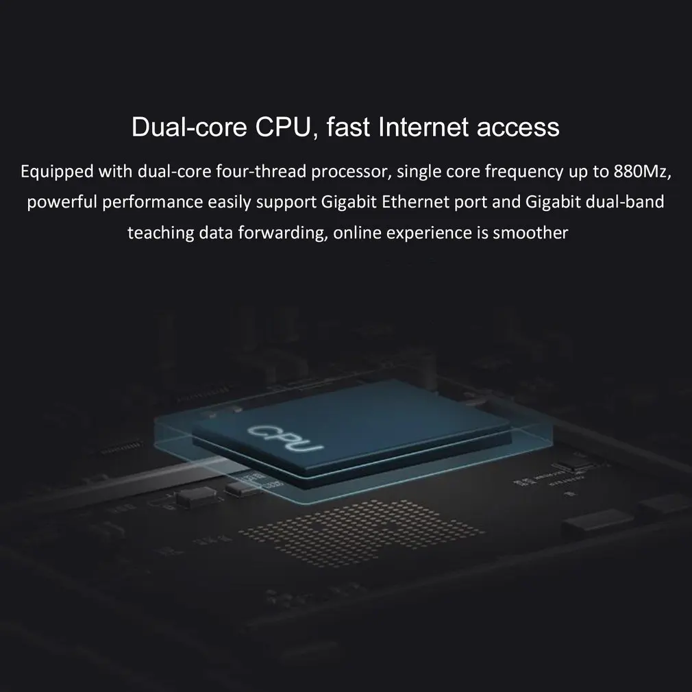 Глобальная версия Xiaomi Mi 4A маршрутизатор Gigabit edition 2,4 ГГц+ 5 ГГц WiFi 16 Мб rom+ 128 Мб DDR3 с высоким коэффициентом усиления 4 антенны приложение управление IPv6