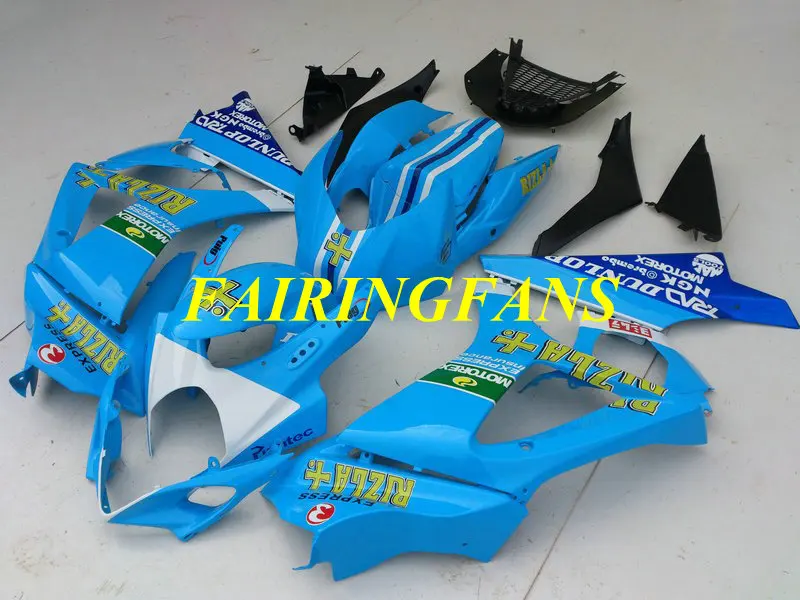 На заказ форма для литья обтекатель КУЗОВ для GSXR1000 07 08 GSX-R GSXR 1000 K7 2007 2008 синий обтекатели комплект боди+ подарки SK26