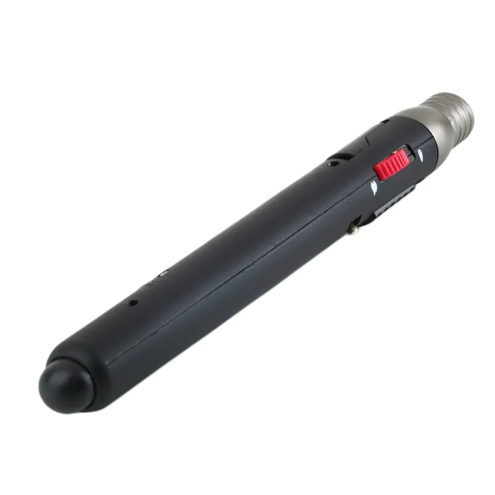 

Kitchen Pencil Jet Torch Butane Gas Lighter 1300 C flame Welding Soldering Refillable Fuel Outdoor Camping Cigarette Lighter