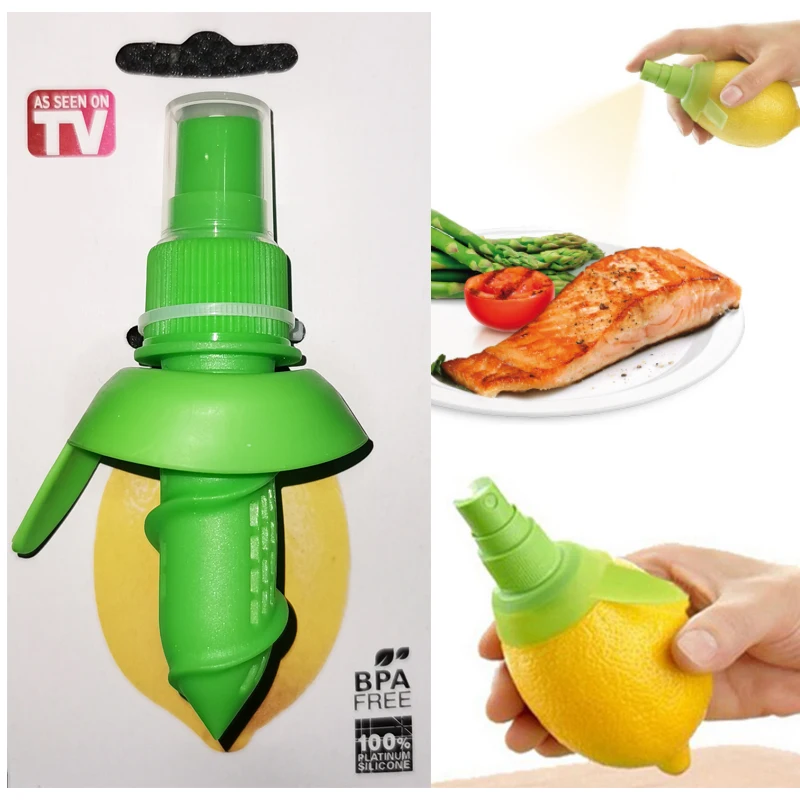 1 шт. кухонный распылитель лимонного сока для цитрусовых ручная соковыжималка