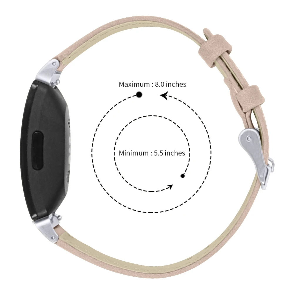 Ремешок из натуральной кожи ForFitbit Inspire/Inspire HR Band сменные ремешки часы браслет