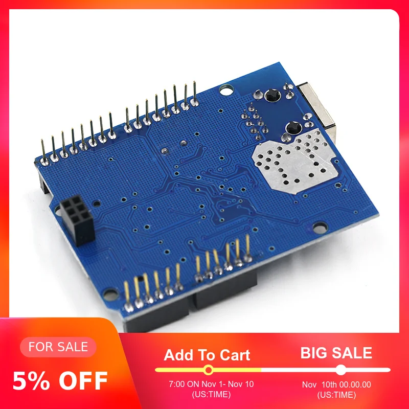 1 шт. Щит Ethernet щит W5100 R3 UNO Mega 2560 1280 328 UNR R3 W5100 макетная плата