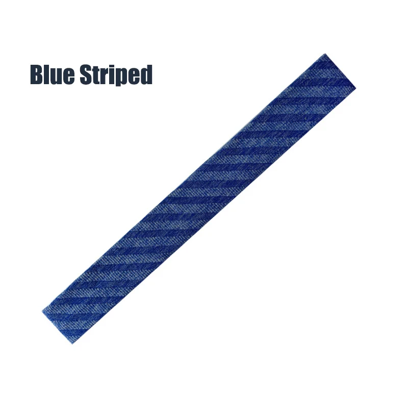 Stripe Blue Женская спортивная лента для волос при занятиях йогой головная повязка трендовая однотонная женская эластичная повязка для йоги спортивная повязка для бега Прямая поставка - Цвет: Stripe Blue