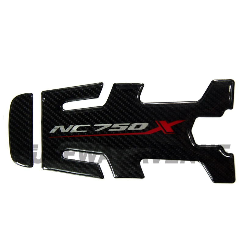 Для HONDA NC750X NC 750X NC700 X NC700X NC750 X мотоцикл углеродное волокно масляный Топливный бак газа Pad Tankpad наклейка протектор Стикеры - Цвет: NC750