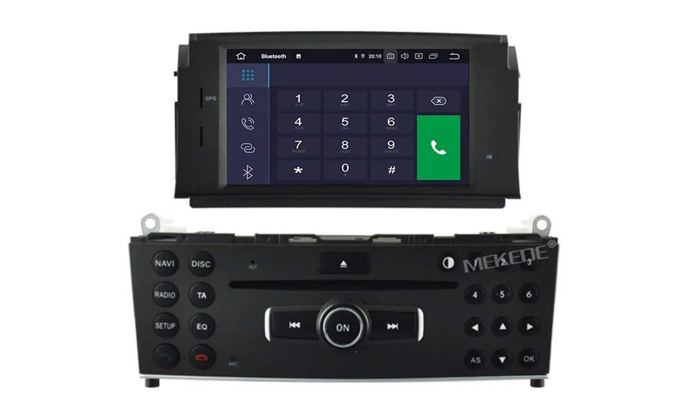 PX5 android 9,0 4 Гб+ 64 Гб автомобильное радио gps навигация для Mercedes Benz C200 C180 W204 2007-2010 с wifi BT carplay USB navi