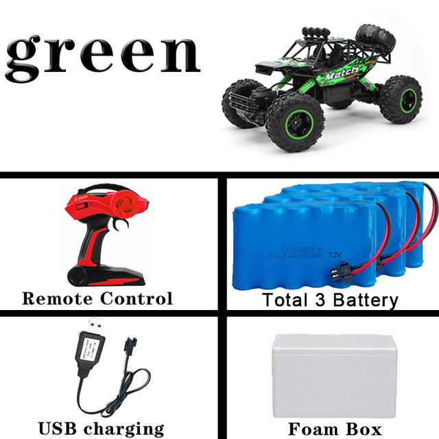 / 1 16 / 1 20 4WD RC Car 2.4G Radio Control Car Buggy Off-Road Remote Control Trucks Boys Toys for Children