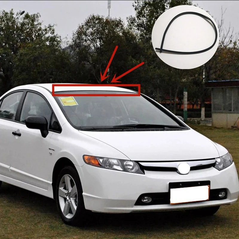 

Для Honda Civic 2006-2015 2007-2011 CRV переднее лобовое стекло облицовка объемное формование
