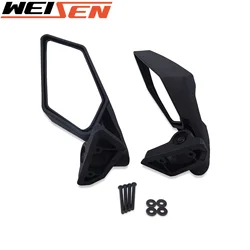 Miroir de vue arrière pour Can Am Maverick X3 MAX UTV, Angle mort, sécurité, Style de course, Rotation à 360 °, grand Angle réglable 