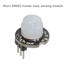 MINI SR602 Motion Sensor Detector Module Pyroelectric Infrared Sensory Switch With High Sensitivity SP99 MINI SR602 Motion Sensor Detector Module Pyroelectric Infrared Sensory Switch With High Sensitivity SP99