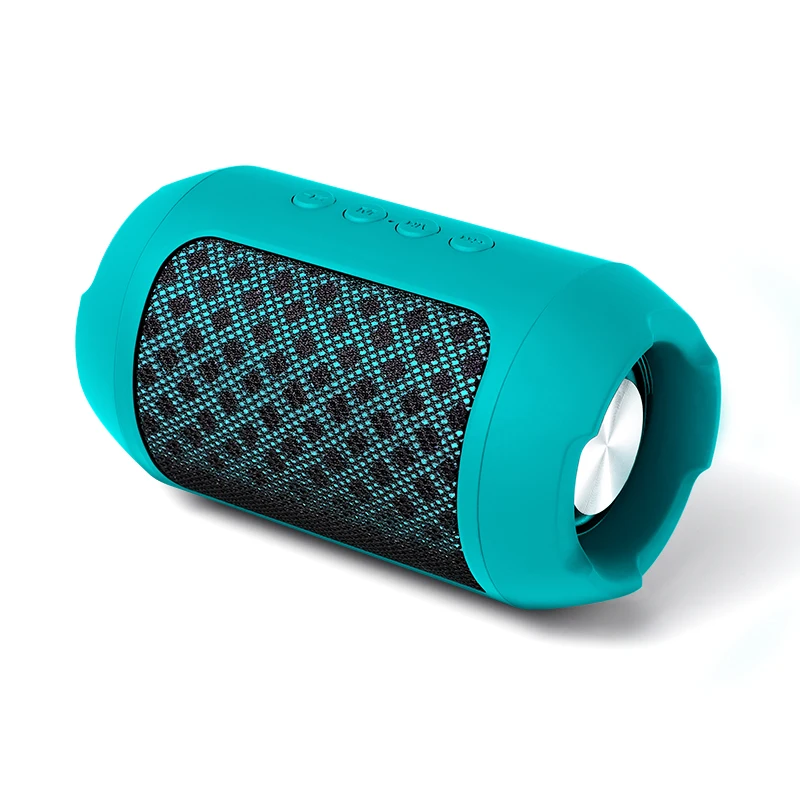 KUULAA Bluetooth динамик портативные беспроводные колонки для телефона компьютер стерео музыка объемные водонепроницаемые напольные колонки коробка - Цвет: Green