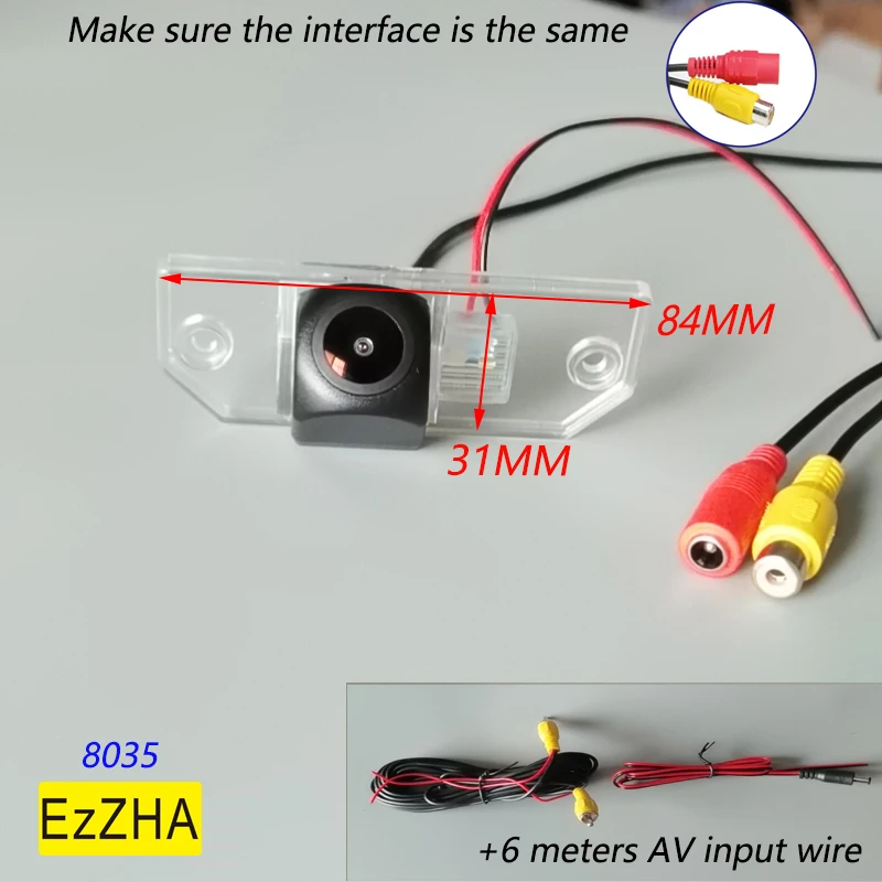 

HD Car CCD Night Vision For Car DVD Backup Rear View Camera Waterproof For Ford Focus Sedan 2 3 2008-2012 C-Max C Max Mondeo