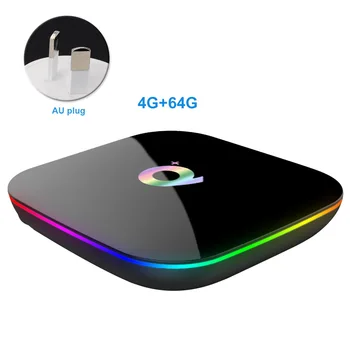 

H.265 Video 16G 32G 64G H6 Quad Core TV Box 3D 6K HD Set Top Home Theater HDMI USB 3.0 Media Player 2.4Ghz WiFi For Android 9.0