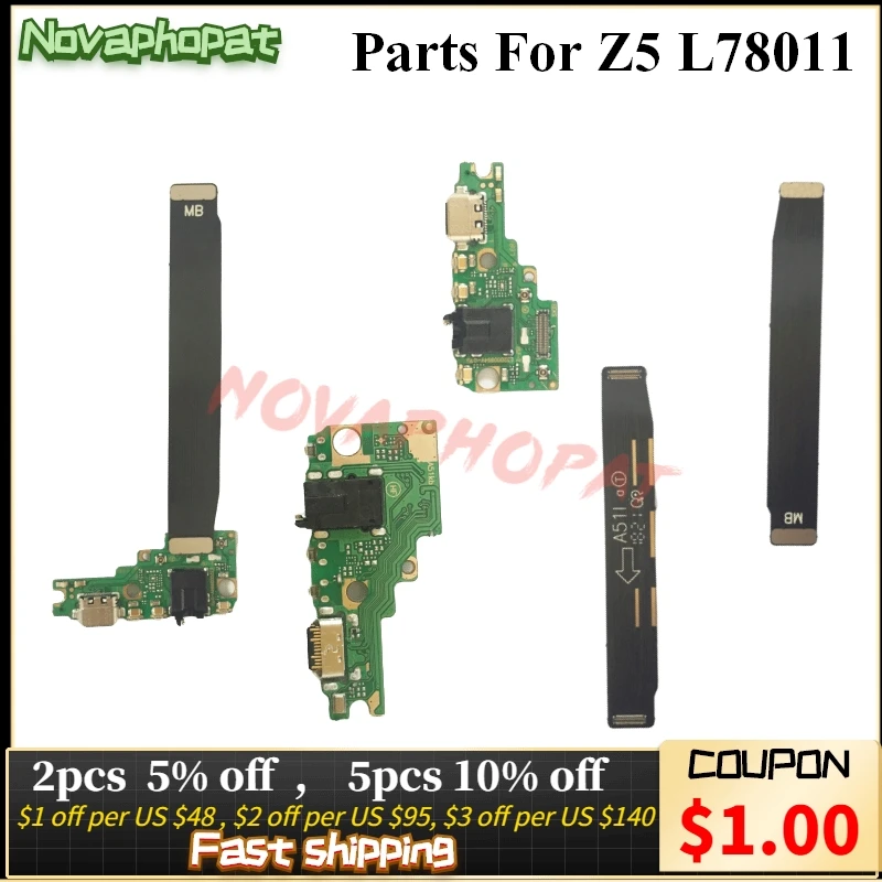 Зарядная док-станция Novaphopat для Lenovo Z5 USB-порт зарядки материнская плата