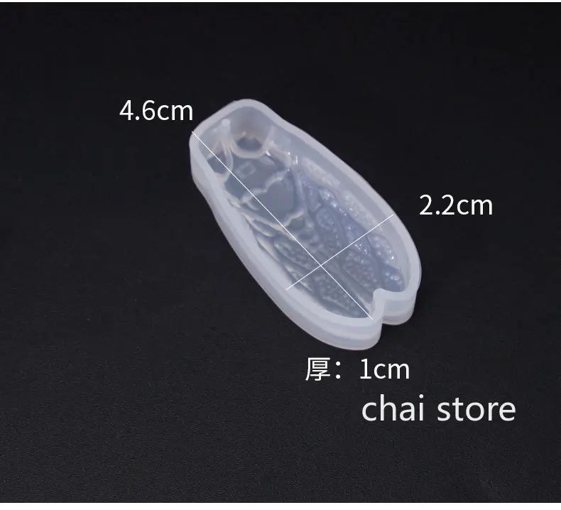 1PC Cicada Silicone Uv Jewelry Molds Pendant Jewelry Tools UV Resin Mold Jewelry Accessories