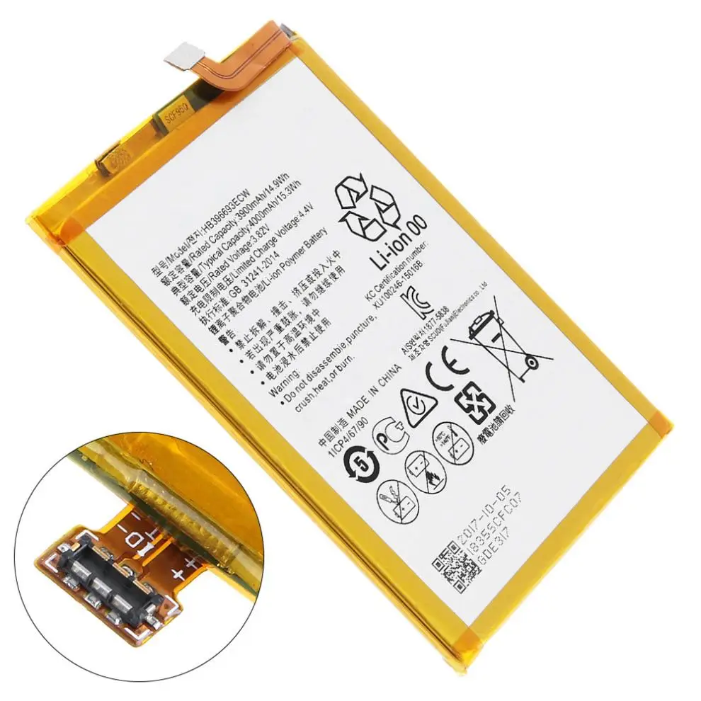 HB396693ECW 3,82 V 3900 мА/ч, чехол для телефона Перезаряжаемые Li-Ion Батарея подходит для HUAWEI Mate8 NXT-TL00 NXT-AL10 NXT-CL00 NXT-DL00