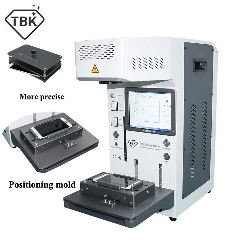 Auto TBK958A DIY printer CNC Laser Engraving Machine LCD Laser Repair Machine For iPhone 11 X XS XSMax 8 8+ Back cover separater