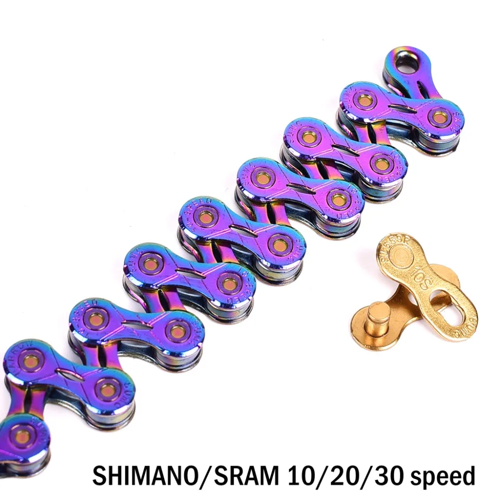 SUMC велосипедная цепь X9 X10 X11 X12 велосипедная цепь для SHIMANO 8/9/10/11/12 скоростная дорога MTB шатун 8 9 10 11 12s 116L 126L полый Oco