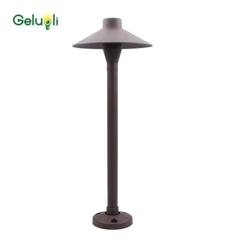 

Mushroom Style Garden Lawn Light Aluminum Waterproof Concrete Install Garden Night Light Led
