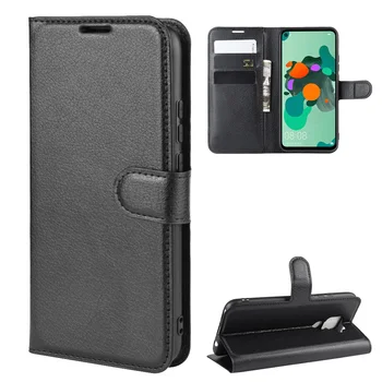 

100pcs/lot Litchi Grain wallet leather case For Huawei Mate 30 lite Nova 5i Pro P20 lite 2019 Nova 5i Y6 2019 Honor 9X 9XPRO
