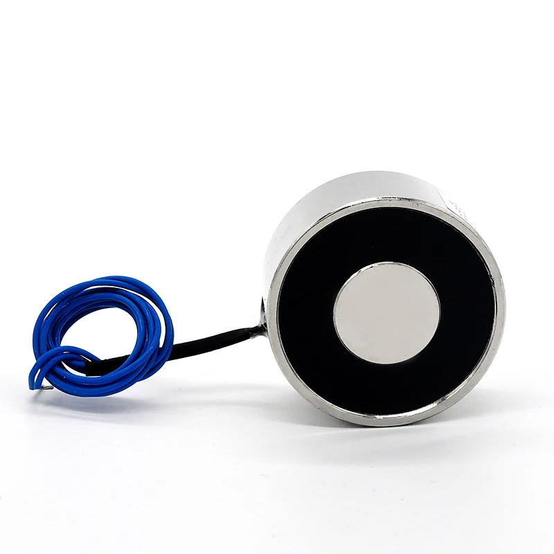  40/20 Holding Electric Magnet Lifting 25KG/250N Portable Lift Powerful Solenoid Sucker Electromagne