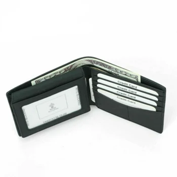 

Anti-Theft Anti-Magnetic Credit Card Business Card Case Men Wallets Black Purse Man Card Horder Pu Male Wallets 2020