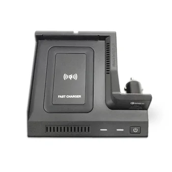 

Console Wireless Phone Charger Pad For Benz C GLC Class AMG W205 X253 12V ABS Plastic High quality New