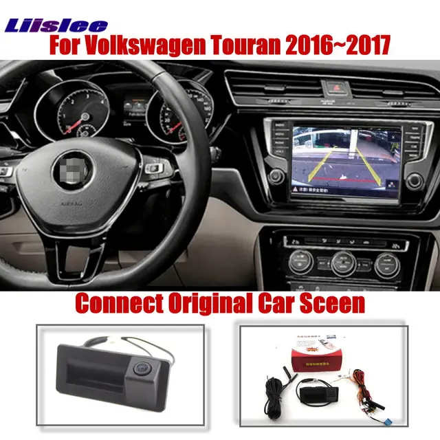 $US $74.75  Car Screen Upgrade Reverse Image Dynamic Trajectory Rear Camera Trunk Handle AUTO CAM For Volkswage