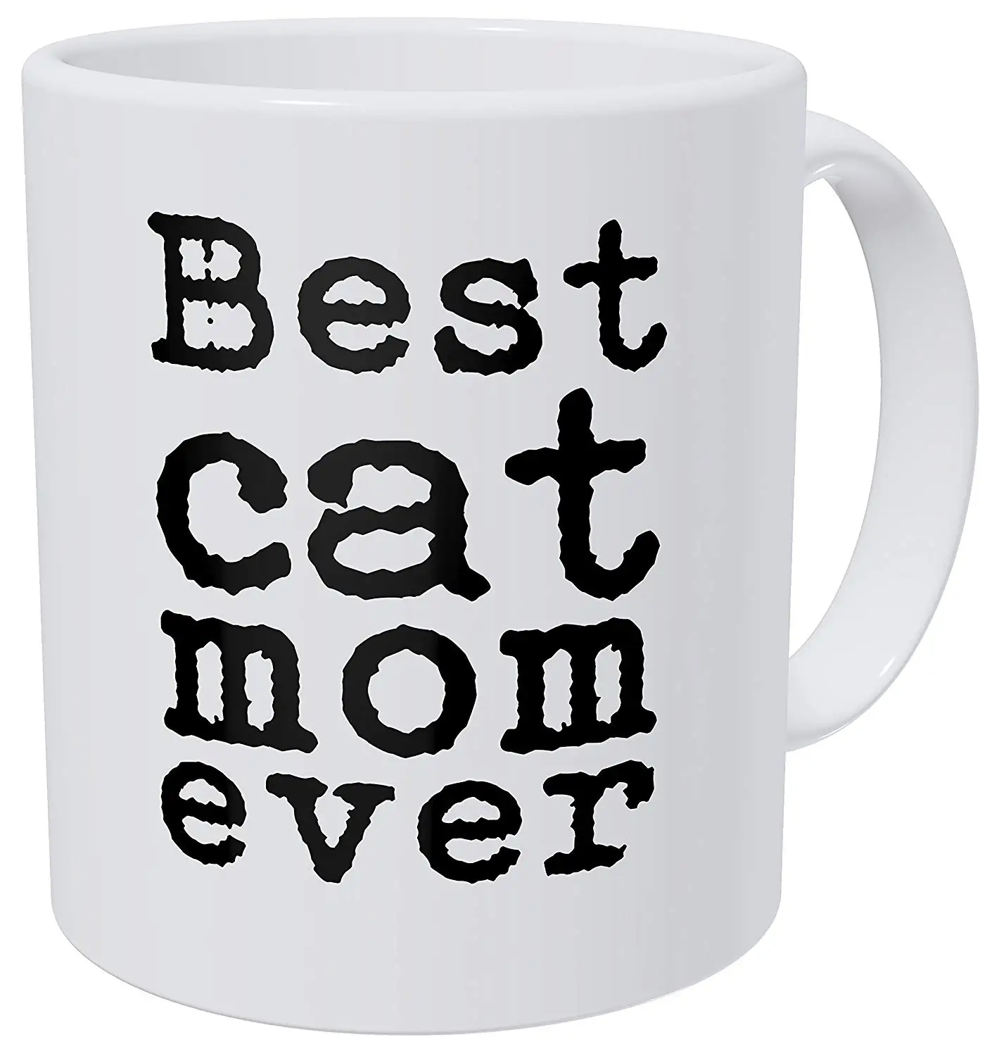Забавная кофейная кружка Best Cat Mom Ever 11 унций | Дом и сад