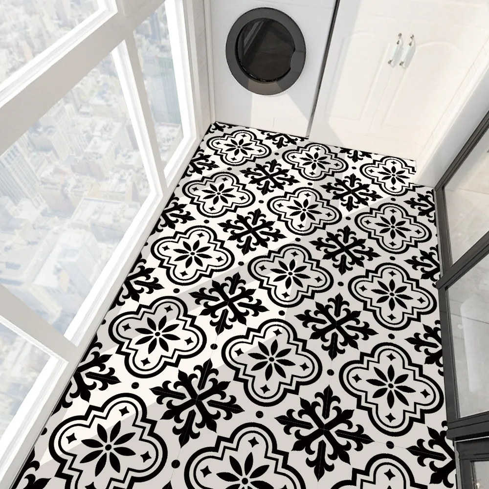 Syracuse Vinyl Tile Sticker  Floor decal, Tile decals, Peel and