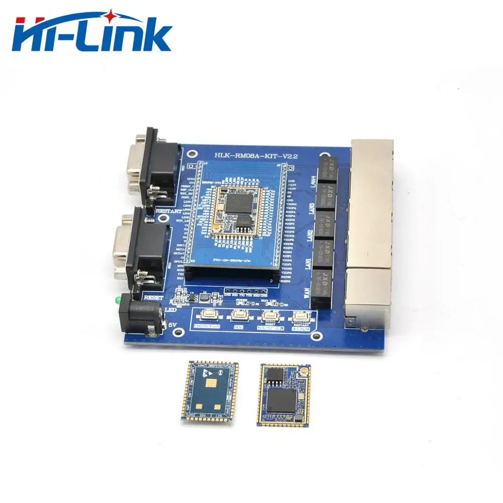 Бесплатная доставка MTK7688 HLK-RM08S WiFi беспроводной модуль Kit Board TCP/UDP по низкой цене |