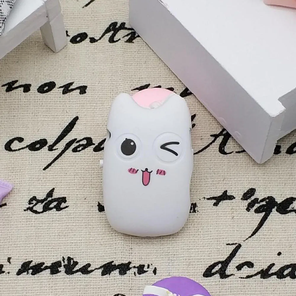 Модный мультяшный портативный мини USB металлический чехол с зажимом, цифровой Mp3 музыкальный плеер, поддержка 8 Гб SD TF карты, легко носить с собой+ usb F815