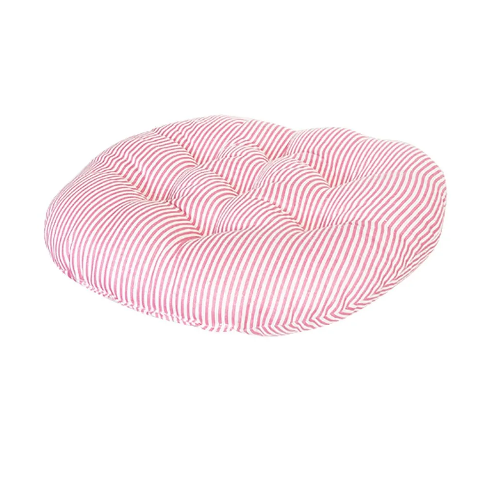 Подушка для стула круглая хлопковая обивка мягкая подушка для офиса дома или автомобиля подушка для сиденья качественная подушка для сиденья автомобильный коврик