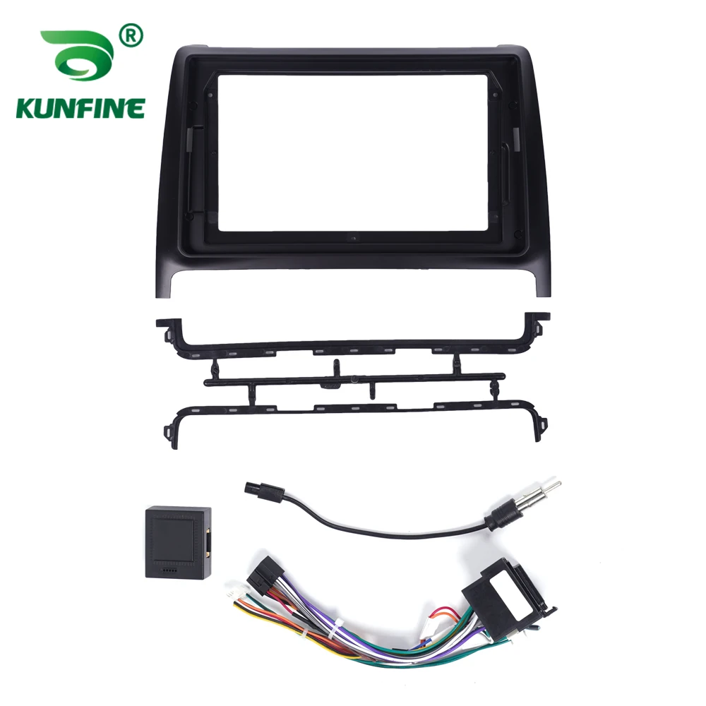 ڵ GPS ׺̼ ׷  ٰ  2008 - 2019  Fascias г   2Din 9 ġ  headunit ȭ