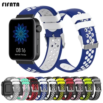 

FIFATA Watchband For Xiaomi Mi Watch Smart Watch Strap Silicone Wristband For Mi Watch 2019 New Replacement Bracelet Accessories