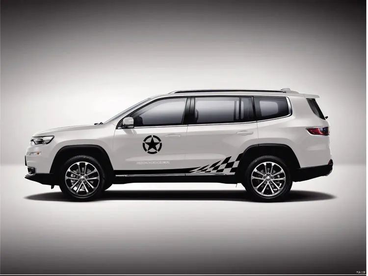 World Datong внешняя Боковая дверь наклейка для JEEP Commander Renegade Компас Патриот Чероки Grand Cherokee боковые наклейки