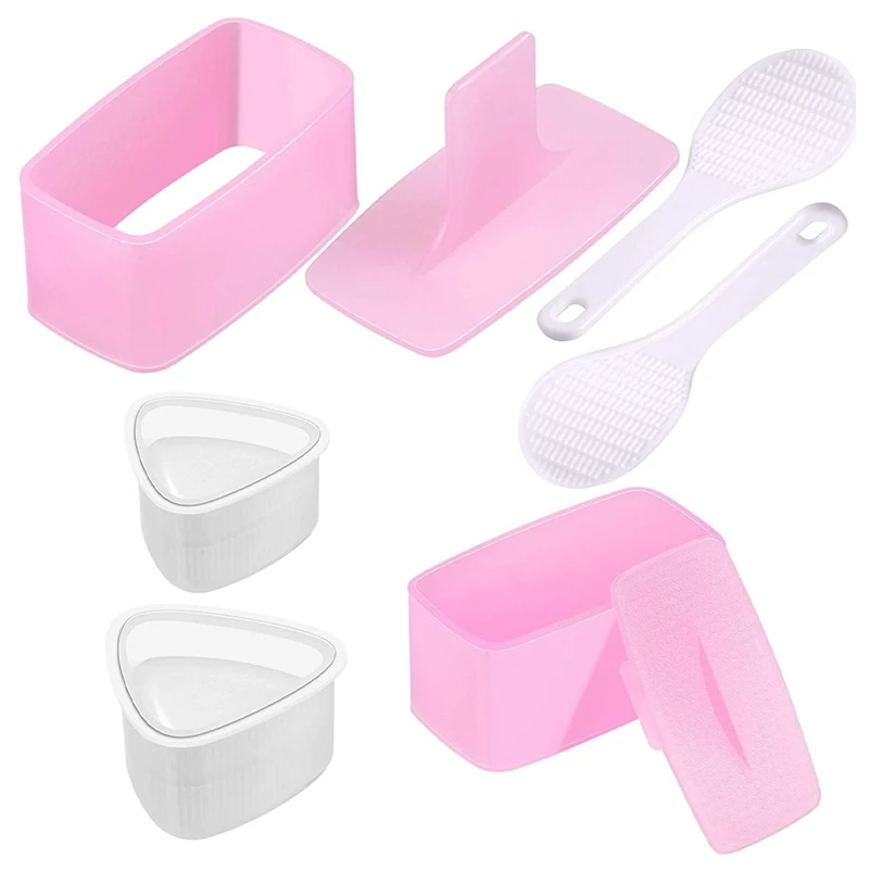 Sushi Press Mold Maker Set Non Stick Rice Ball Hawaiian for Home Kitchen Restaurant | Дом и сад
