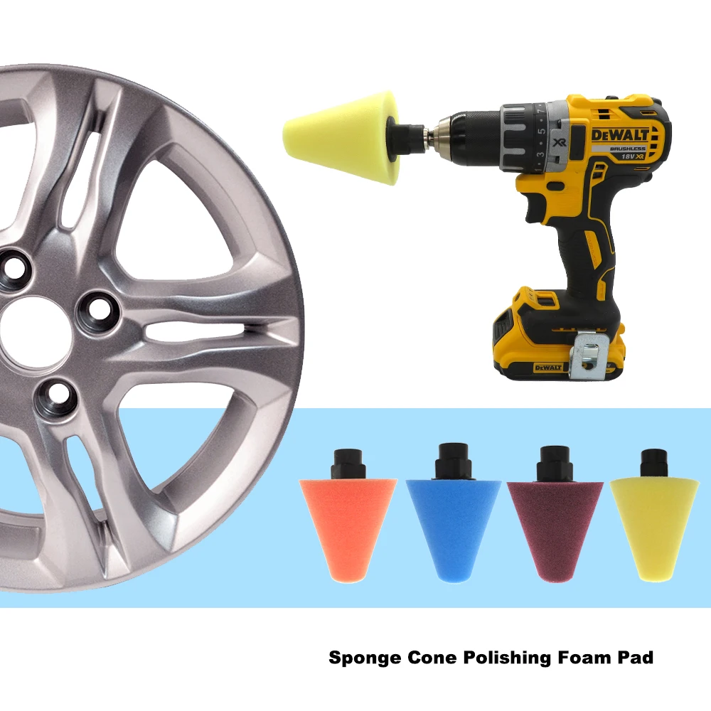 M14汽车轮毂海绵刷5DW