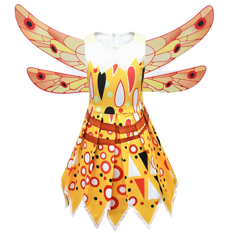 Girls Mia and Me Clothing Set Mia Cosplay Costume Children Birthday Party Carnival Clothes Halloween Costumes for Kids cosplay costume kids girls dress halloween dress outfit