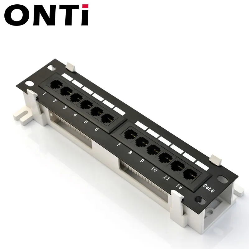 Набор сетевых инструментов ONTi 12 портов CAT6 коммутационная панель RJ45 сетевое