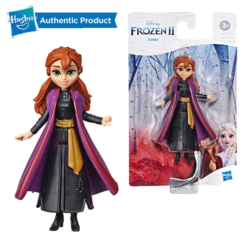 ANNA Hasbro disney Frozen 2 Эльза Анна Олаф и Гейл модная маленькая кукла лучший праздник подарок на день рождения для детей девочек - Цвет: ANNA