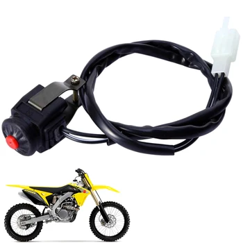 

7/8" Motorcycle Kill Stop Switch Red Push Button Horn Starter For Dirt Bike KTM ATV 22mm