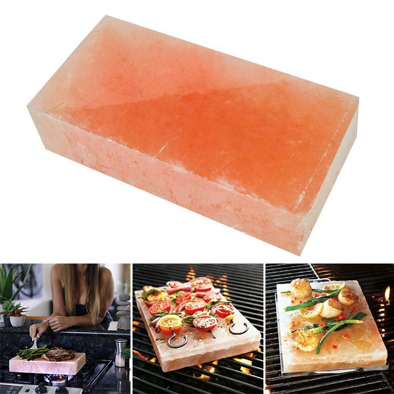 

Hot Himalayan Salt Block Barbecue BBQ Salt Slab Plat for Outdoor Cooking Camping XJS789